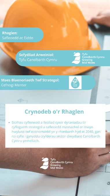 Rhaglen Safleoedd & Eiddo Bargen Twf Canolbarth Cymru